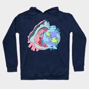 Space Shark v2 Hoodie